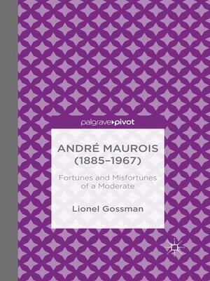 cover image of André Maurois (1885-1967)